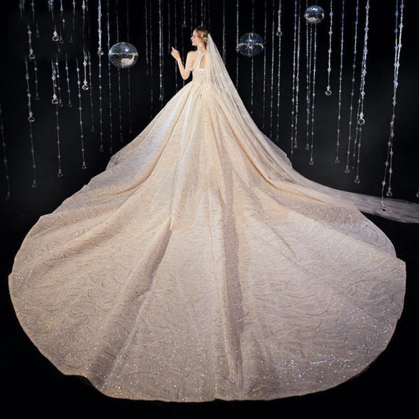 sparkly wedding dress 1071-004