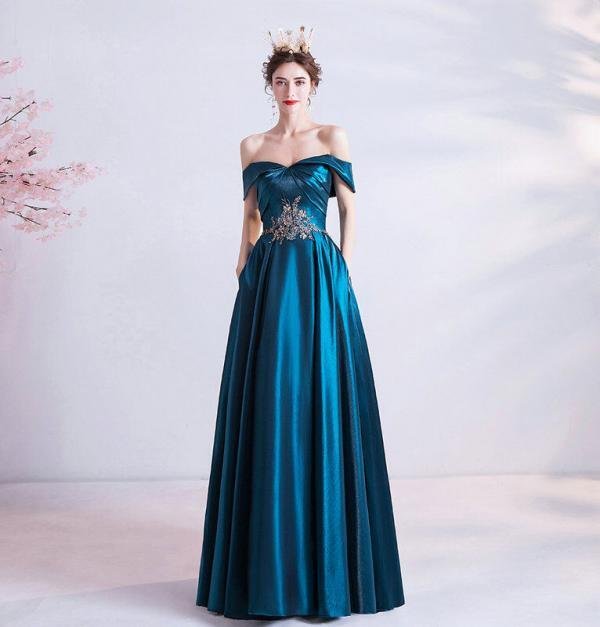 dark blue prom dresses 1146-010