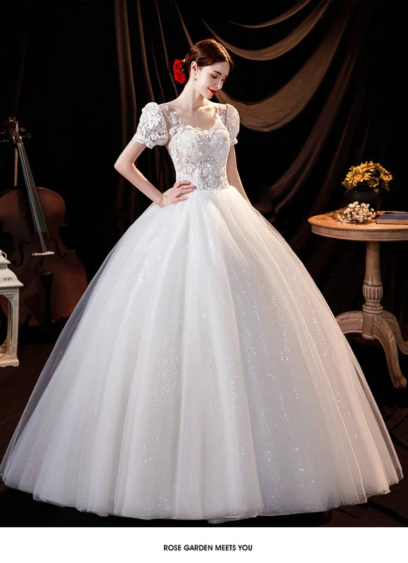 Blinged Out Wedding Dresses