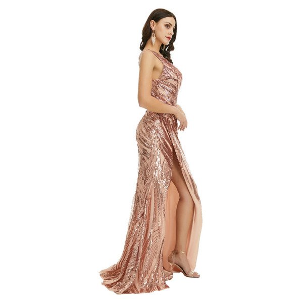 rose gold prom dress 1355-002