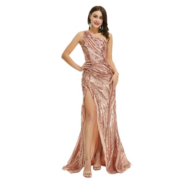 rose gold prom dress 1355-004