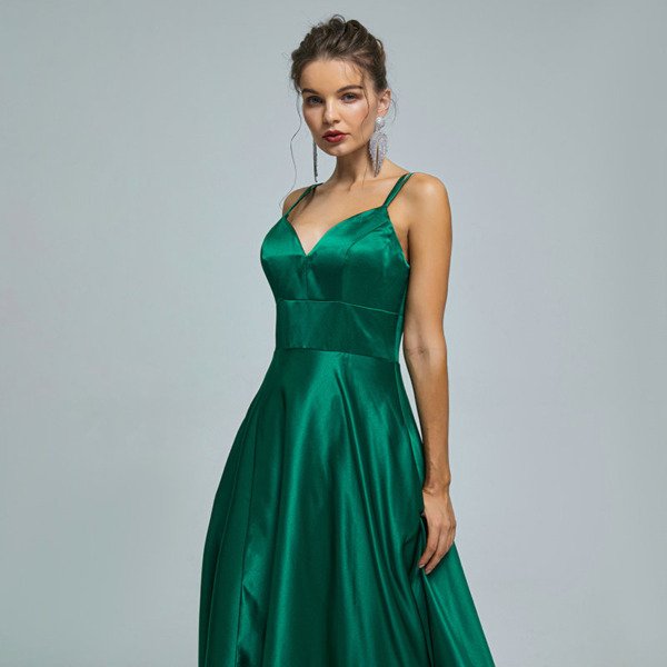 emerald wedding guest dress 1426-002