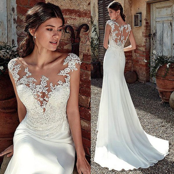 summer wedding dress 1457-002