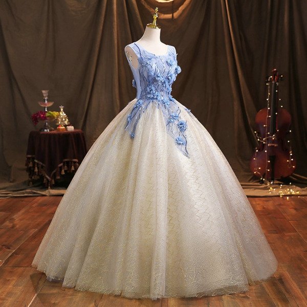 blue and gold quinceanera dresses-03