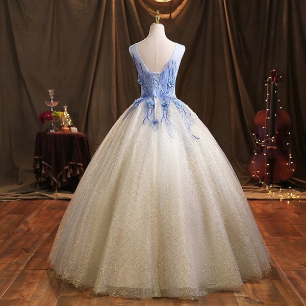 blue and gold quinceanera dresses-06