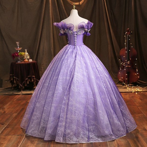 purple sweet sixteen dresses 1467-01