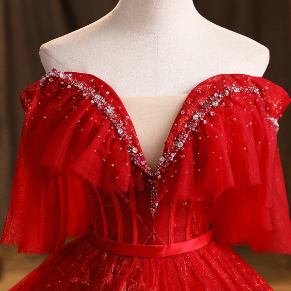 red quinceanera dresses 1464-03
