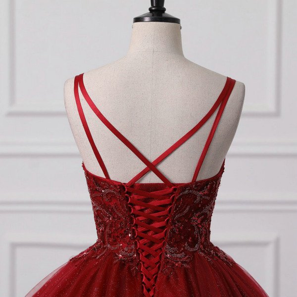 red ball gowns 1501-001