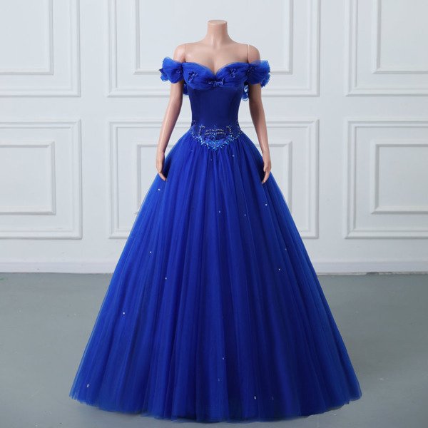 royal blue prom dress 1503-003