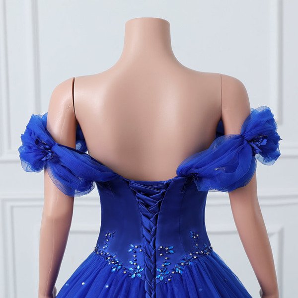 royal blue prom dress 1503-009