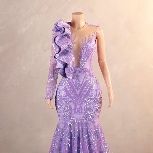 sequin evening gown 1505-010